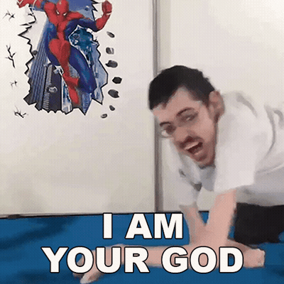 Bearded Man Saying I Hope So GIF