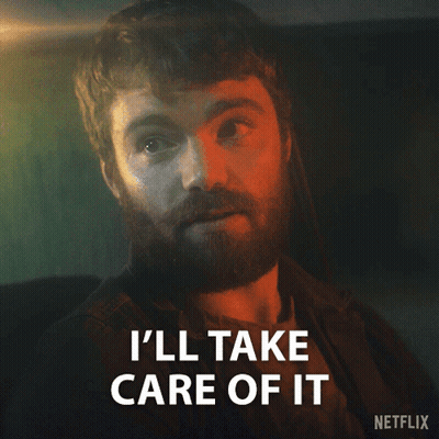 Bearded Man Saying I'll Take Care Of It GIF