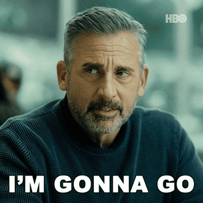 Bearded Man Saying I'm Gonna Go In Front Of HBO Logo GIF