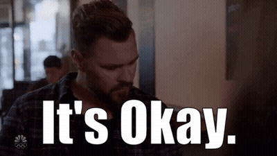 Bearded Man Saying It's Okay GIF