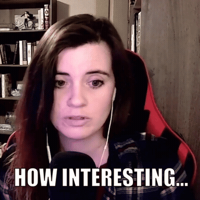 Bearded Man Saying Its Just Interesting By Paintings GIF