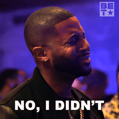 Bearded Man Saying No I Didn't GIF