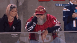 Bearded Man Saying Oh Well GIF