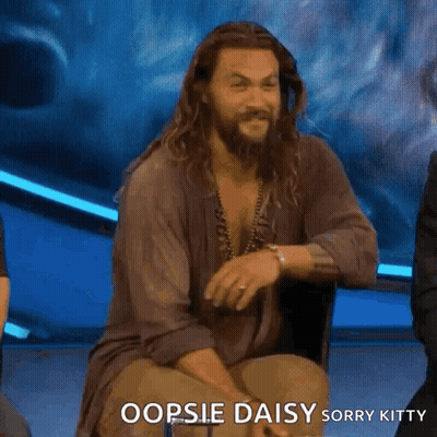 Bearded Man Saying Oopsie Daisy GIF