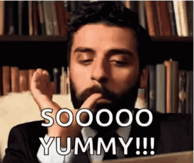 Bearded Man Saying Sooooo Yummy GIF