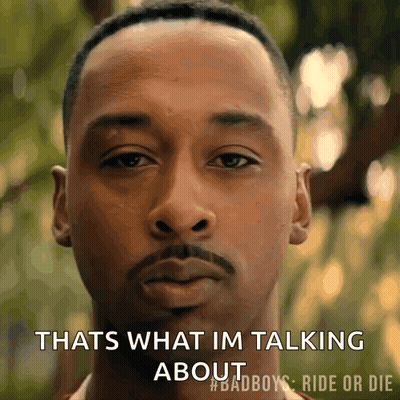 Bearded Man Saying That's What I'm Talking About GIF