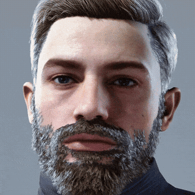 Bearded Man Saying Ya Damn Right Sistas Logo