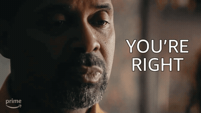 Bearded Man Saying You're Right GIF