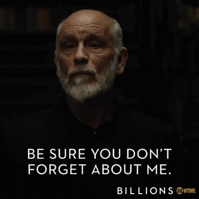 Bearded Man Says Be Sure You Don't Forget About Me