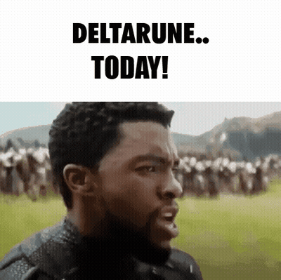 Bearded Man Says Deltarune Today GIF