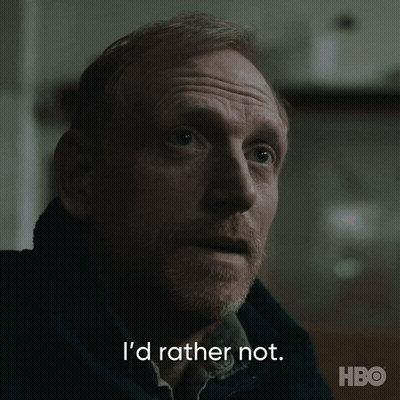 Bearded Man Says I'd Rather Not In HBO Ad GIF