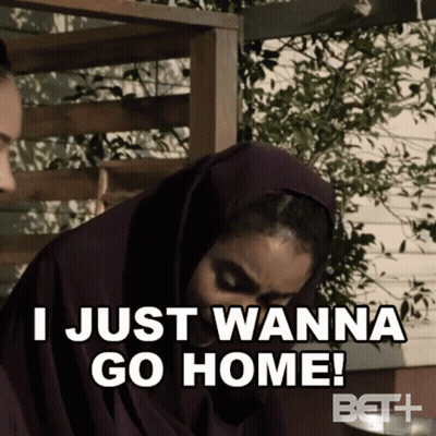 Bearded Man Says I Wanna Go Home Watching Game GIF