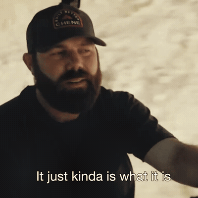 Bearded Man Says It Is What It Is GIF