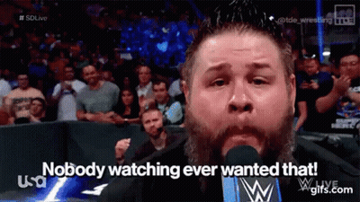 Bearded Man Says Nobody Watching Ever Wanted That GIF