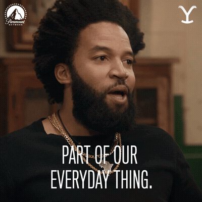 Bearded Man Says Part Of Our Everyday Thing Paramount Network GIF