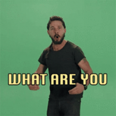 Bearded Man Says What Are You Waiting For GIF