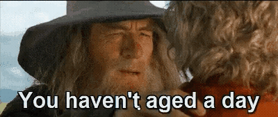 Bearded Man Says You Haven't Aged a Day