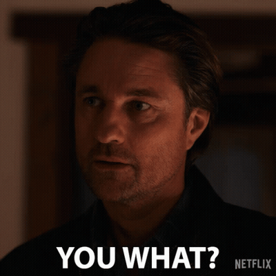 Bearded Man Says You What In Netflix Ad GIF