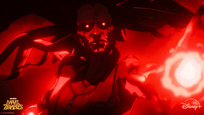 Bearded Man Screaming Arms Up Netflix Ad GIF