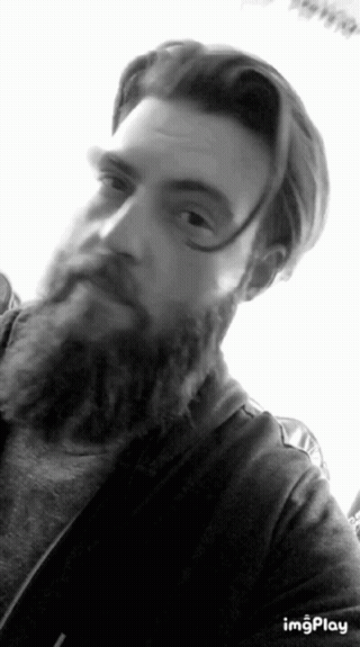 Bearded Man Selfie With Imgplay GIF