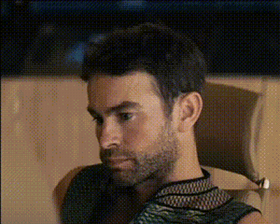 Bearded Man Sitting In Chair GIF