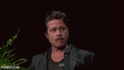Bearded Man Sitting In Front Of Plant Funny & Die GIF