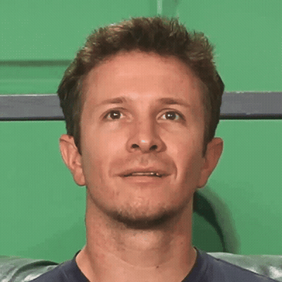 Bearded Man Smiling At Camera GIF
