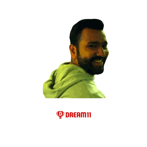 Bearded Man Smiling Dream Big Poster Sticker
