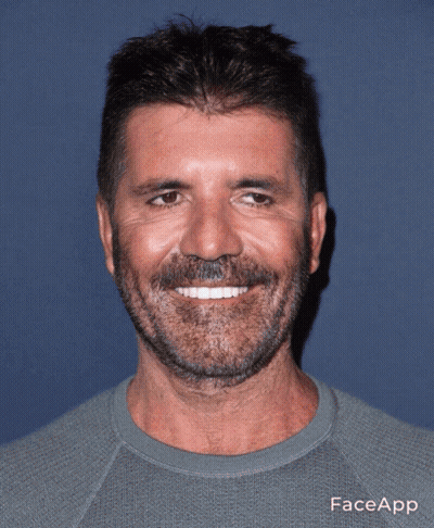 Bearded Man Smiling For Camera GIF