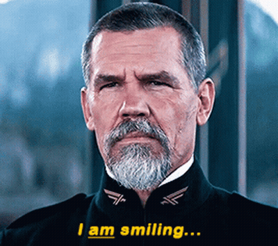 Bearded Man Smiling I Am Smiling GIF