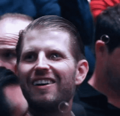 Bearded Man Smiling In Crowd GIF