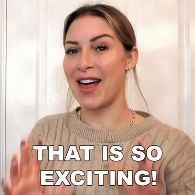 Bearded Man Smiling It's An Exciting Day GIF