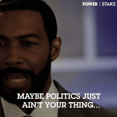 Bearded Man Smiling Saying Maybe Politics Just Ain't Your Thing GIF