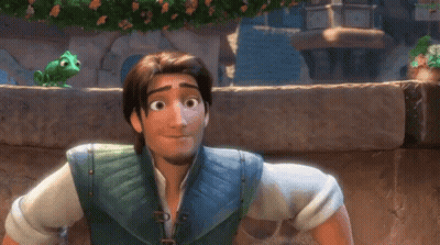 Bearded Man Smiling With Frog Behind GIF
