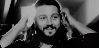 Bearded Man Smiling With Headphones GIF