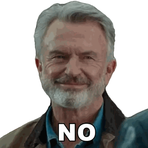 Bearded Man Smiling With No Sticker