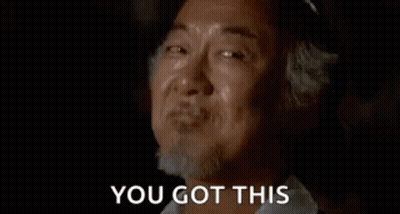 Bearded Man Smiling You Got This GIF