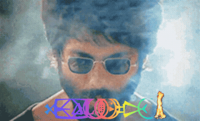 Bearded Man Smoking Sunglasses Exorcist GIF