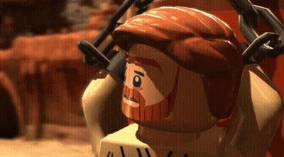 Bearded Man Standing By Large Window GIF