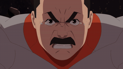 Bearded Man Standing Next To Man With Mustache GIF