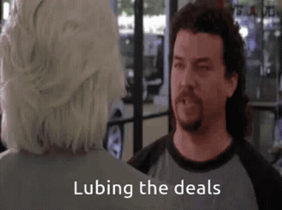 Bearded Man Talking At Car Dealership Saying Lubing The Deals GIF