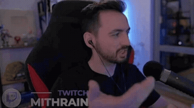 Bearded Man Talking Into Microphone GIF