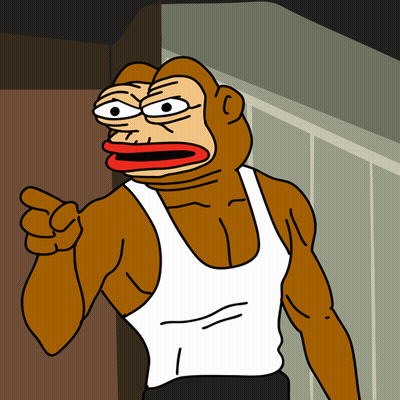 Bearded Man Talking To Another Man In Crowd GIF