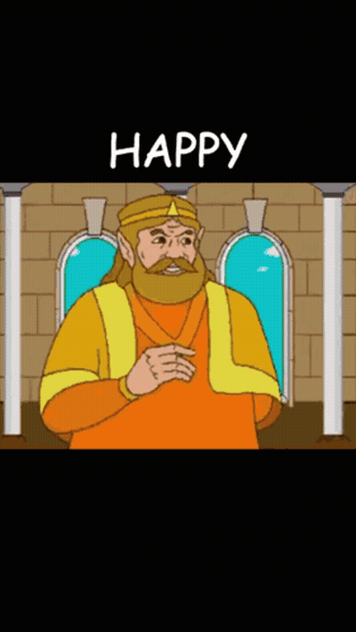 Bearded Man Talking To Another Man Saying Day GIF