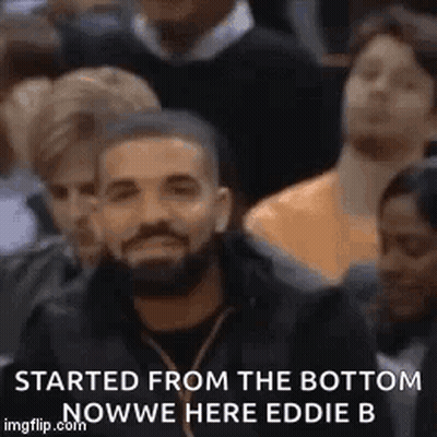 Bearded Man Talking To Crowd GIF