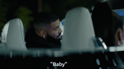 Bearded Man Talking To Woman In Car Saying Baby GIF