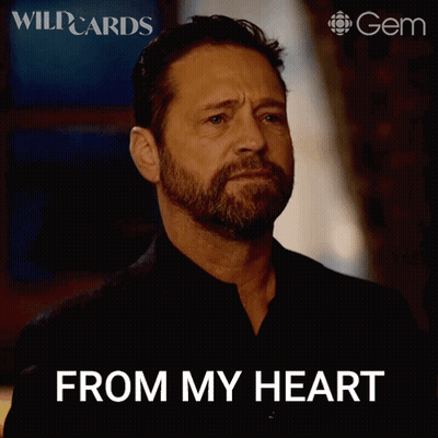 Bearded Man Thank You Gesture GIF