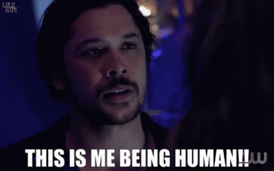 Bearded Man This Is Me Being Human !!! GIF