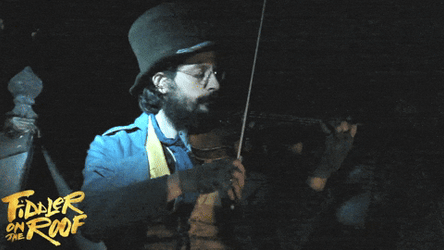 Bearded Man Violin GIF