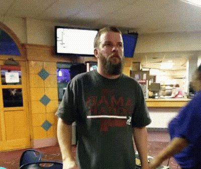 Bearded Man Wearing Jama Shirt GIF